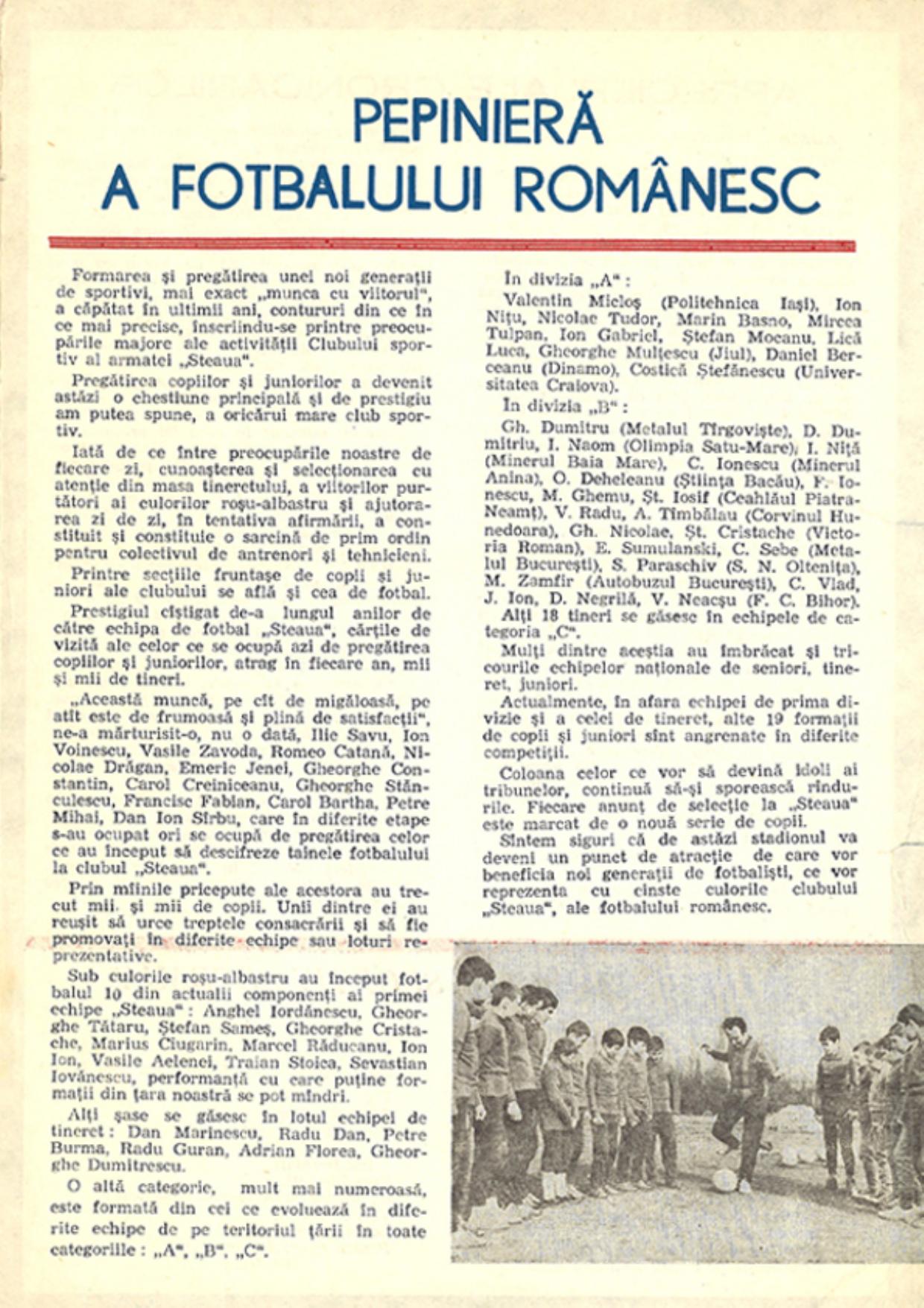 Pagină din albumul istoric 7
